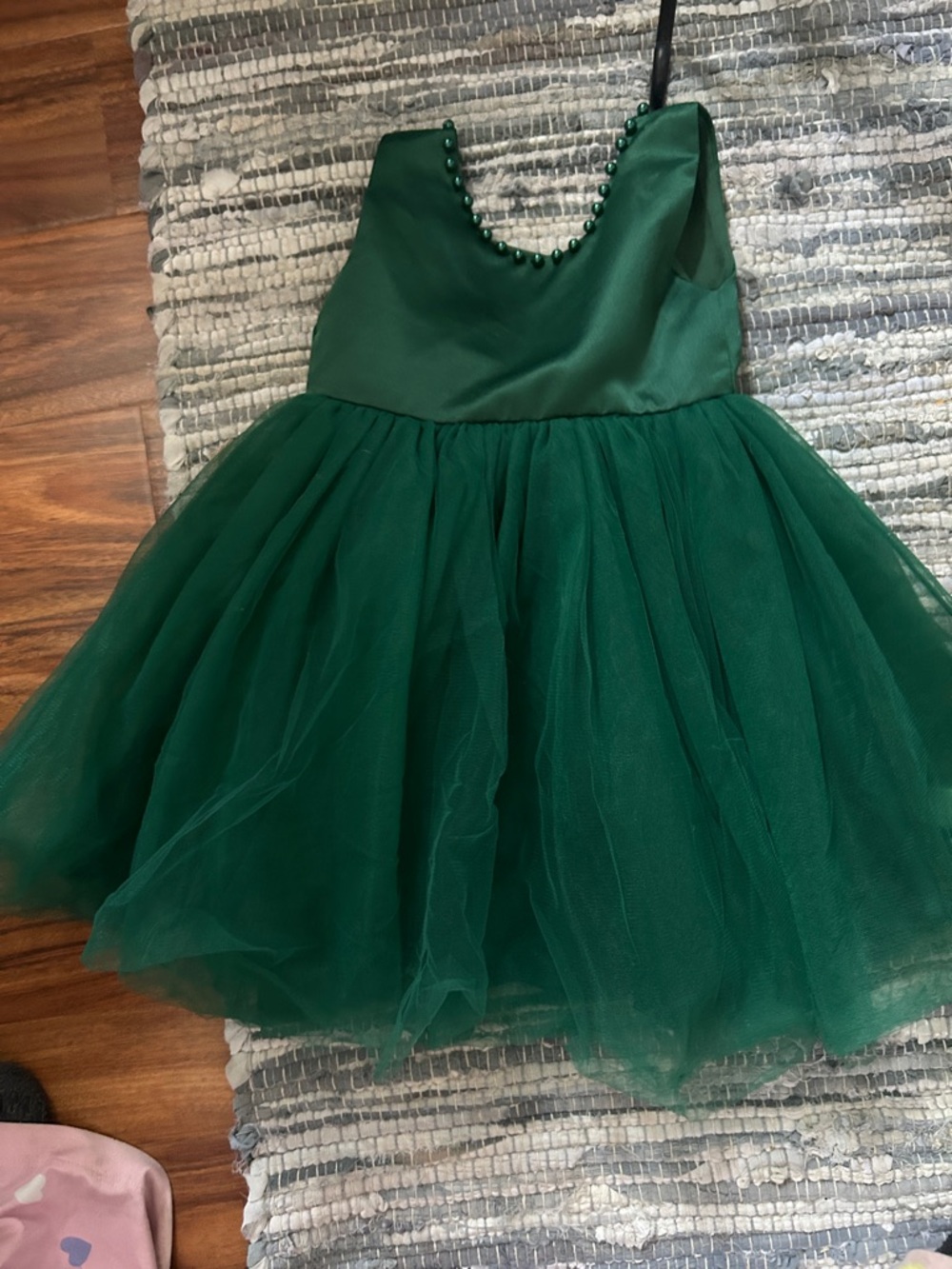 Emerald Green Tulle Party Dress